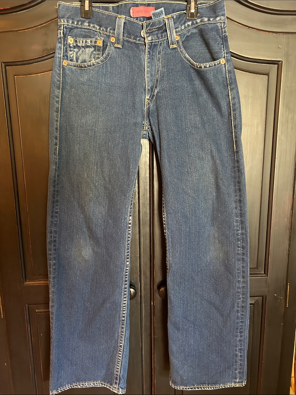 Levi's Men’s Classic Indigo Straight Jeans 30x32 Real Loose style